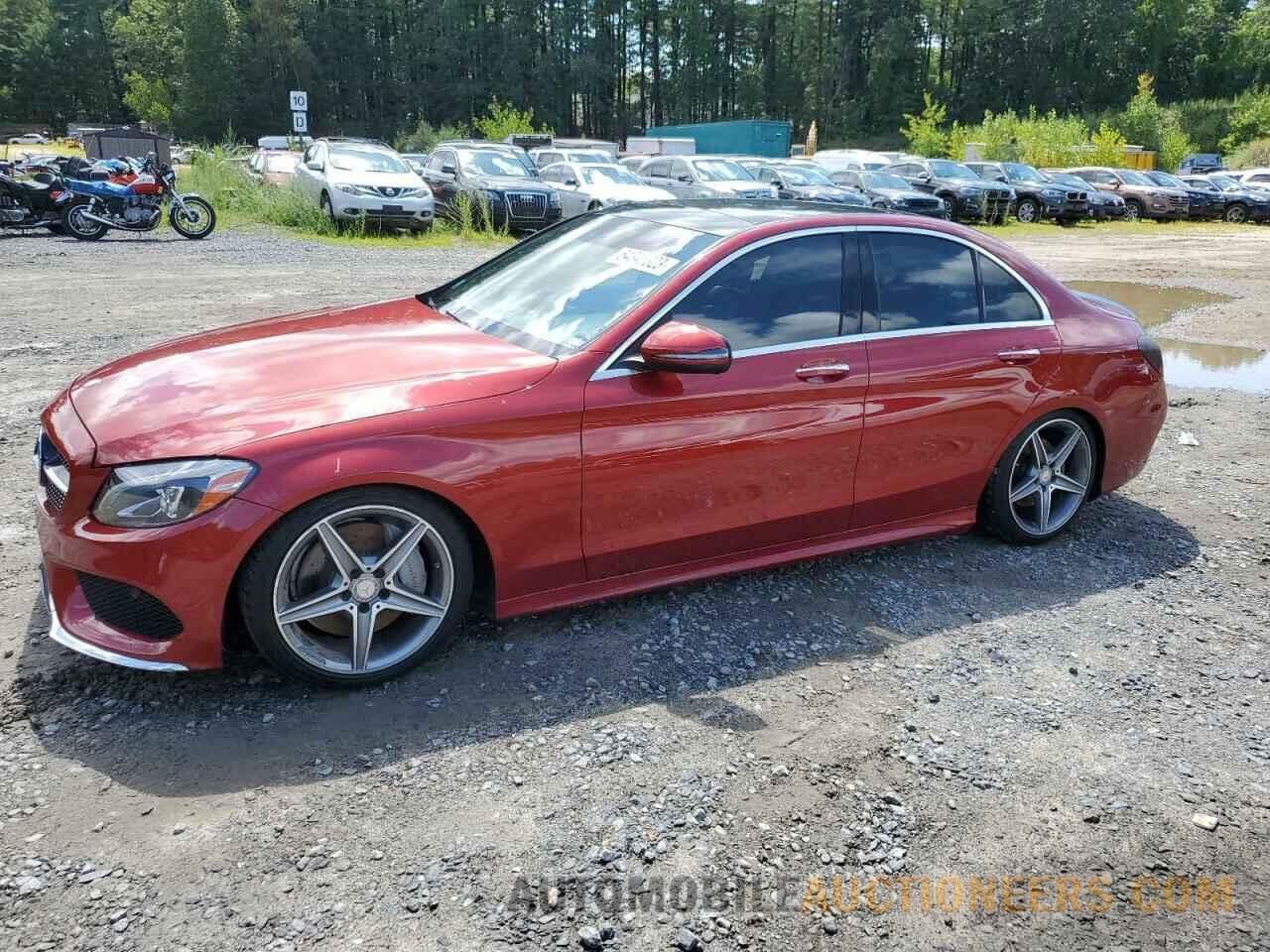 WDDWF4KB7GR160435 MERCEDES-BENZ C-CLASS 2016