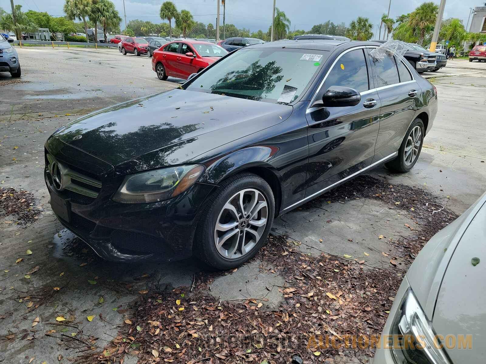 WDDWF4KB7JR342854 Mercedes-Benz C-Class 2018