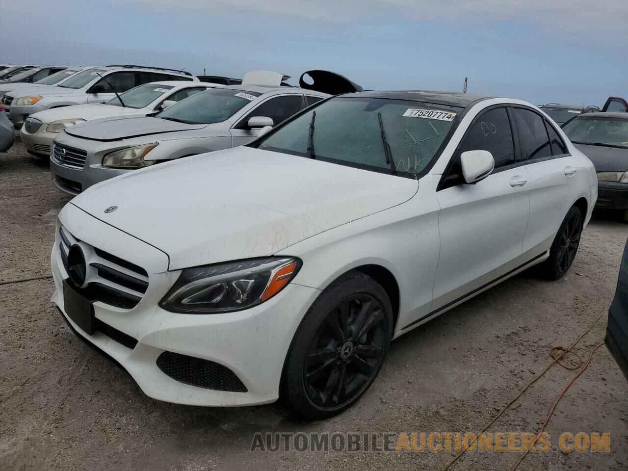 WDDWF4KB7JR349044 MERCEDES-BENZ C-CLASS 2018