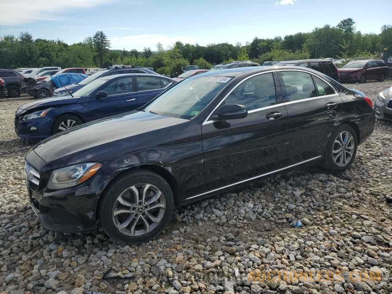 WDDWF4KB7JR356382 MERCEDES-BENZ C-CLASS 2018