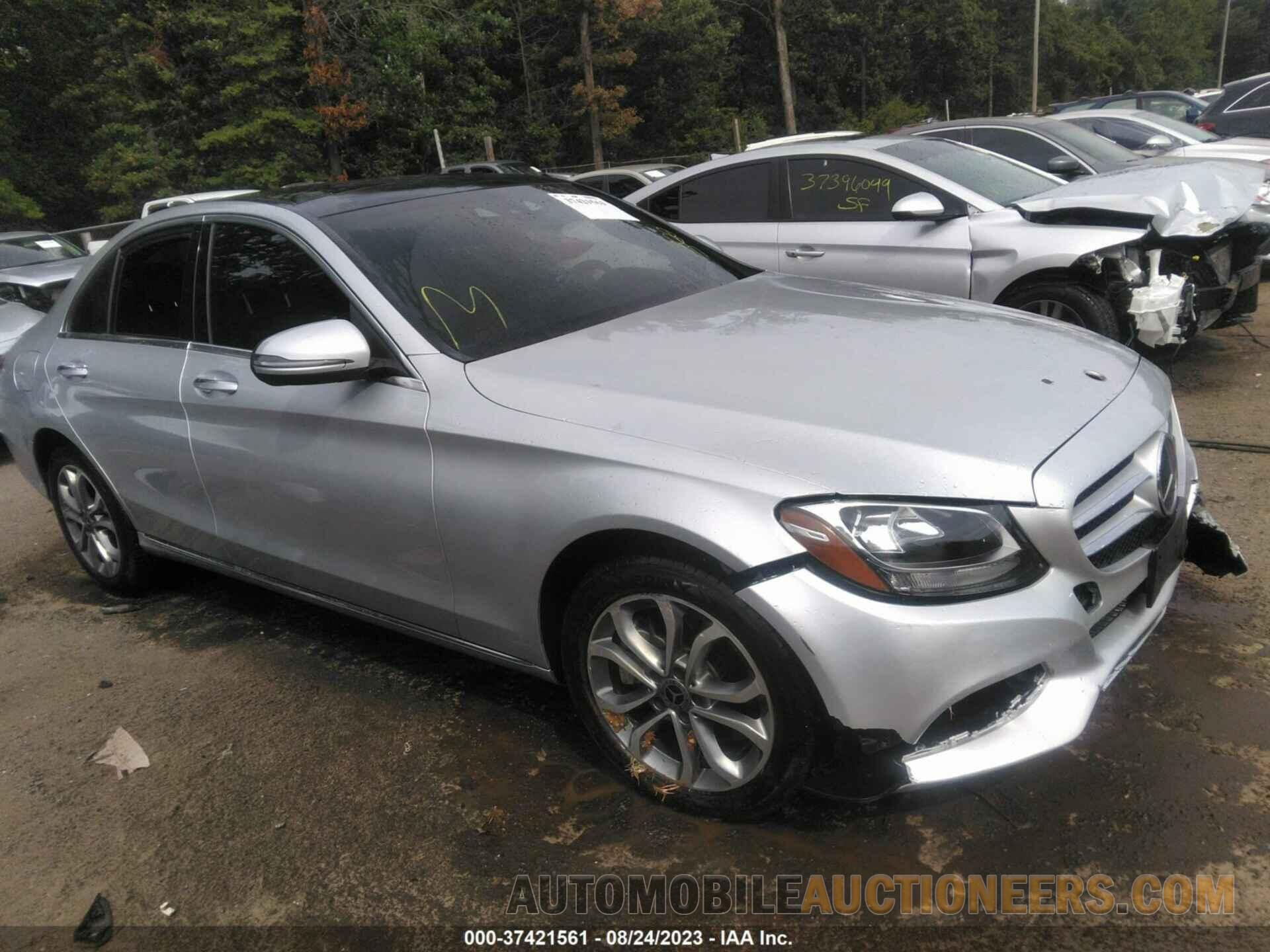 WDDWF4KB7JR394095 MERCEDES-BENZ C-CLASS 2018