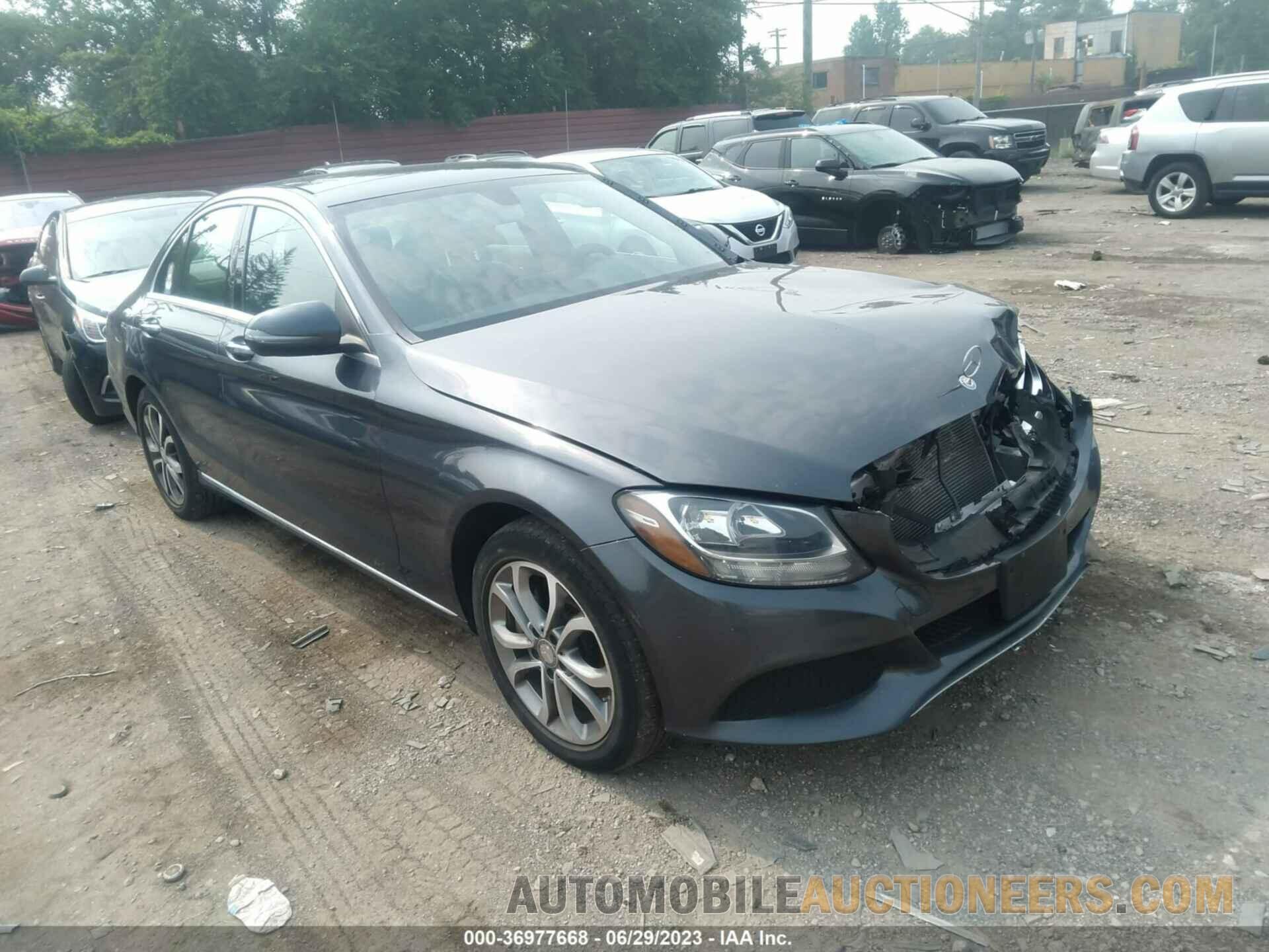 WDDWF4KB8GR123538 MERCEDES-BENZ C-CLASS 2016