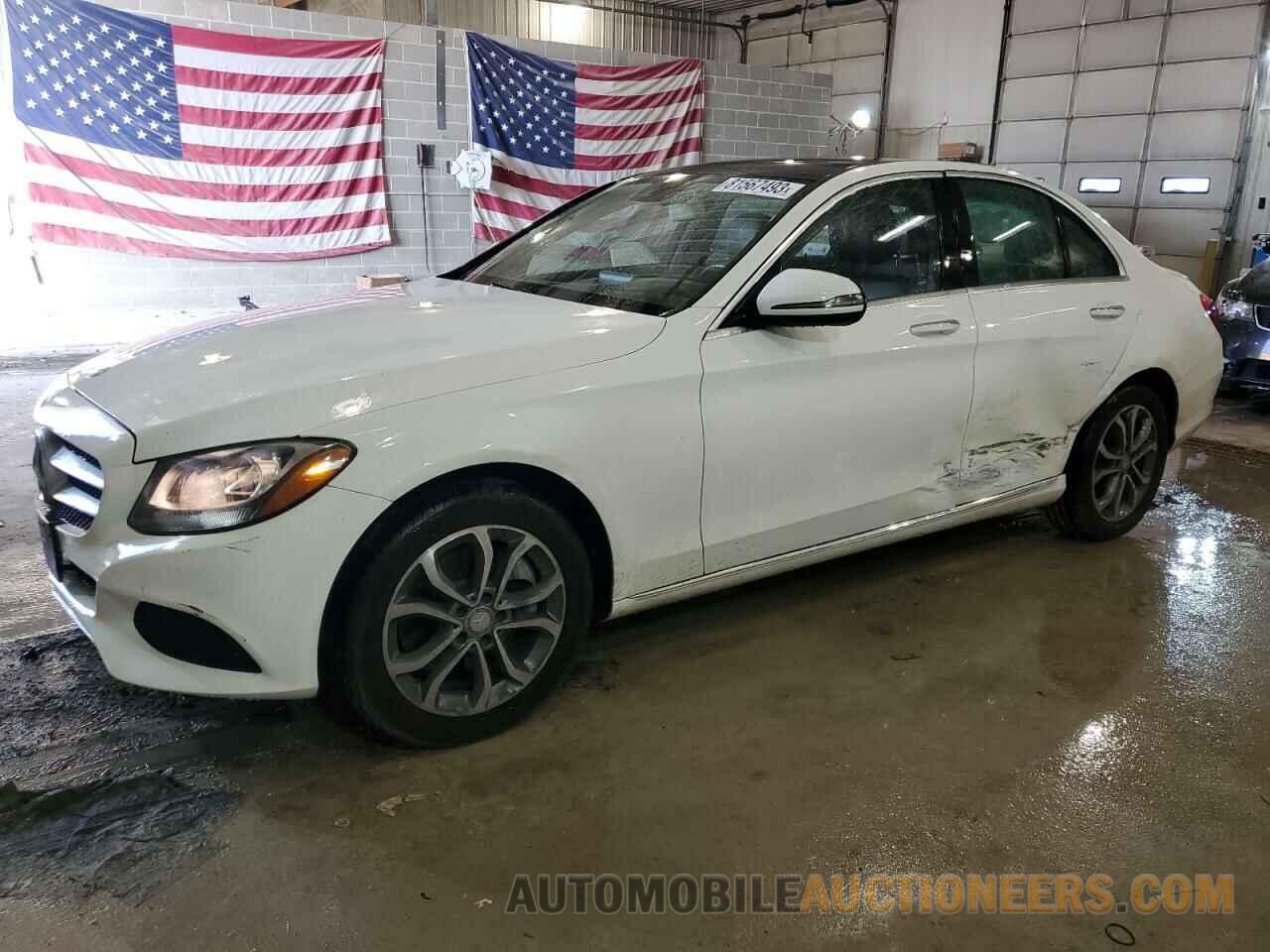 WDDWF4KB8GR129646 MERCEDES-BENZ C-CLASS 2016