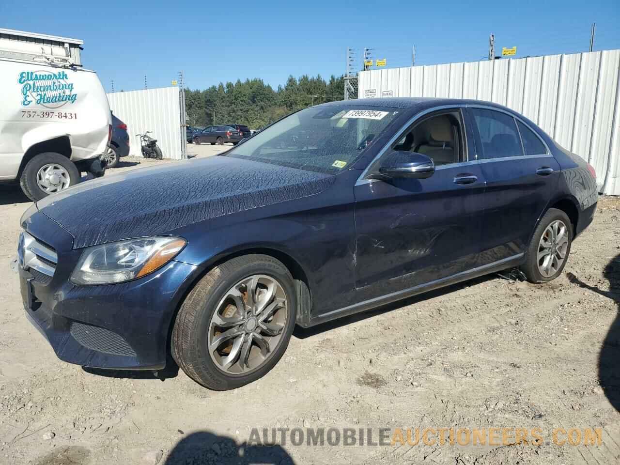 WDDWF4KB8GR143885 MERCEDES-BENZ C-CLASS 2016