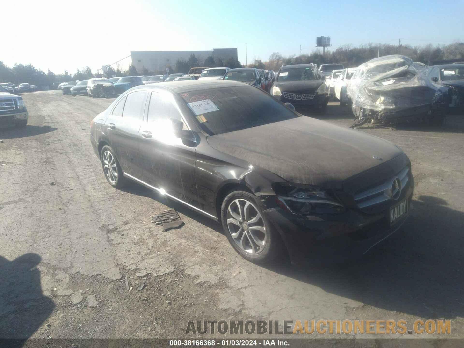 WDDWF4KB8GR144650 MERCEDES-BENZ C 300 2016