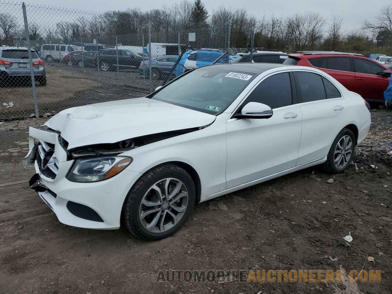 WDDWF4KB8GR145006 MERCEDES-BENZ C-CLASS 2016