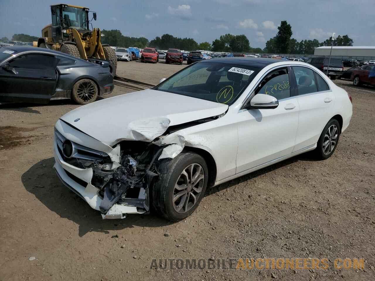 WDDWF4KB8GR148665 MERCEDES-BENZ C-CLASS 2016