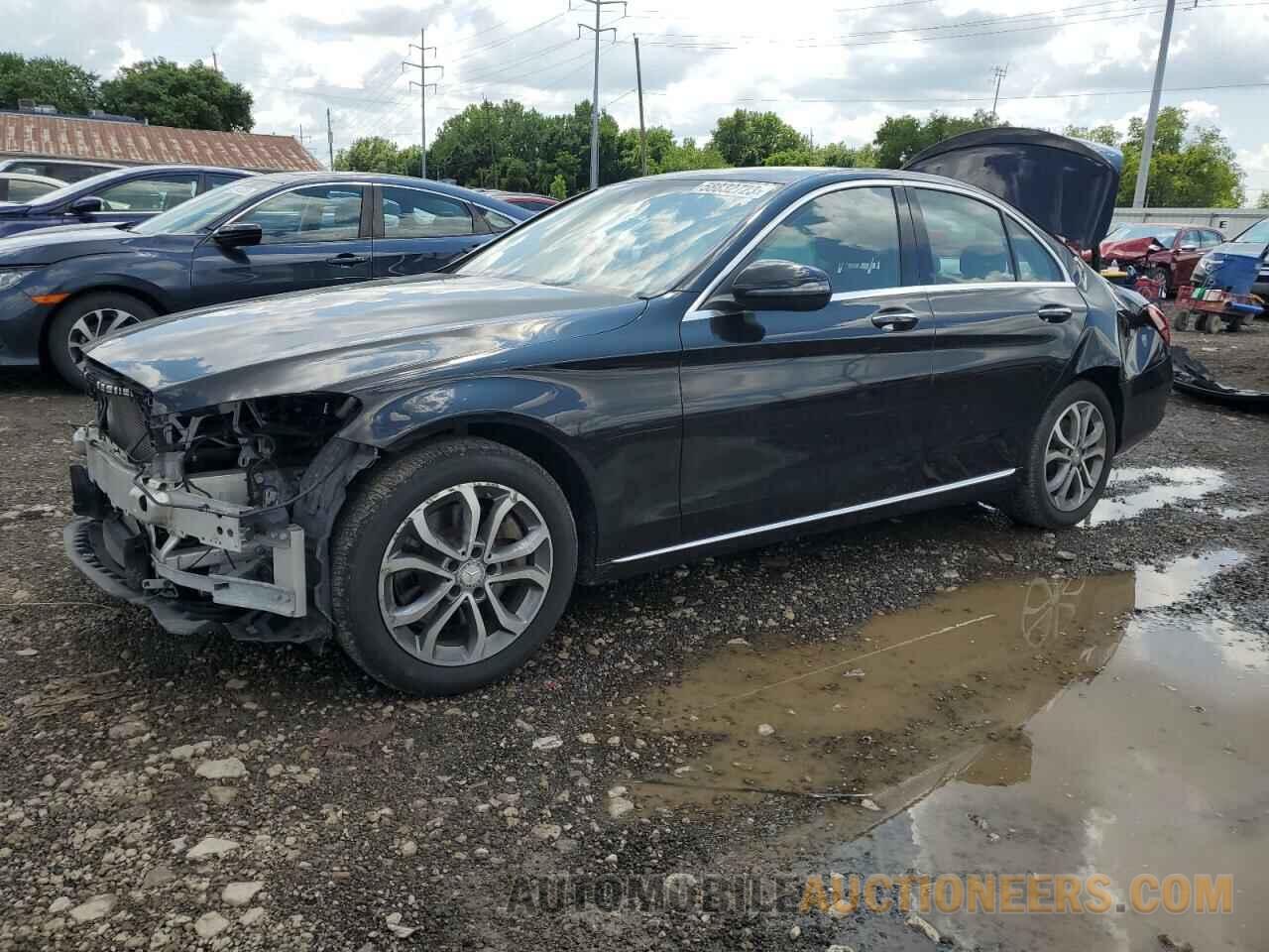 WDDWF4KB8GR150898 MERCEDES-BENZ C-CLASS 2016