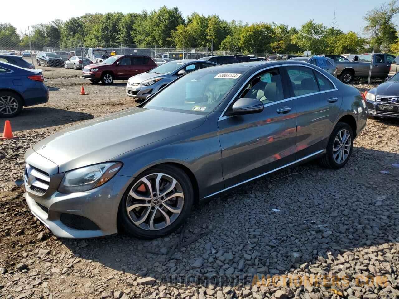 WDDWF4KB8JR311628 MERCEDES-BENZ C-CLASS 2018