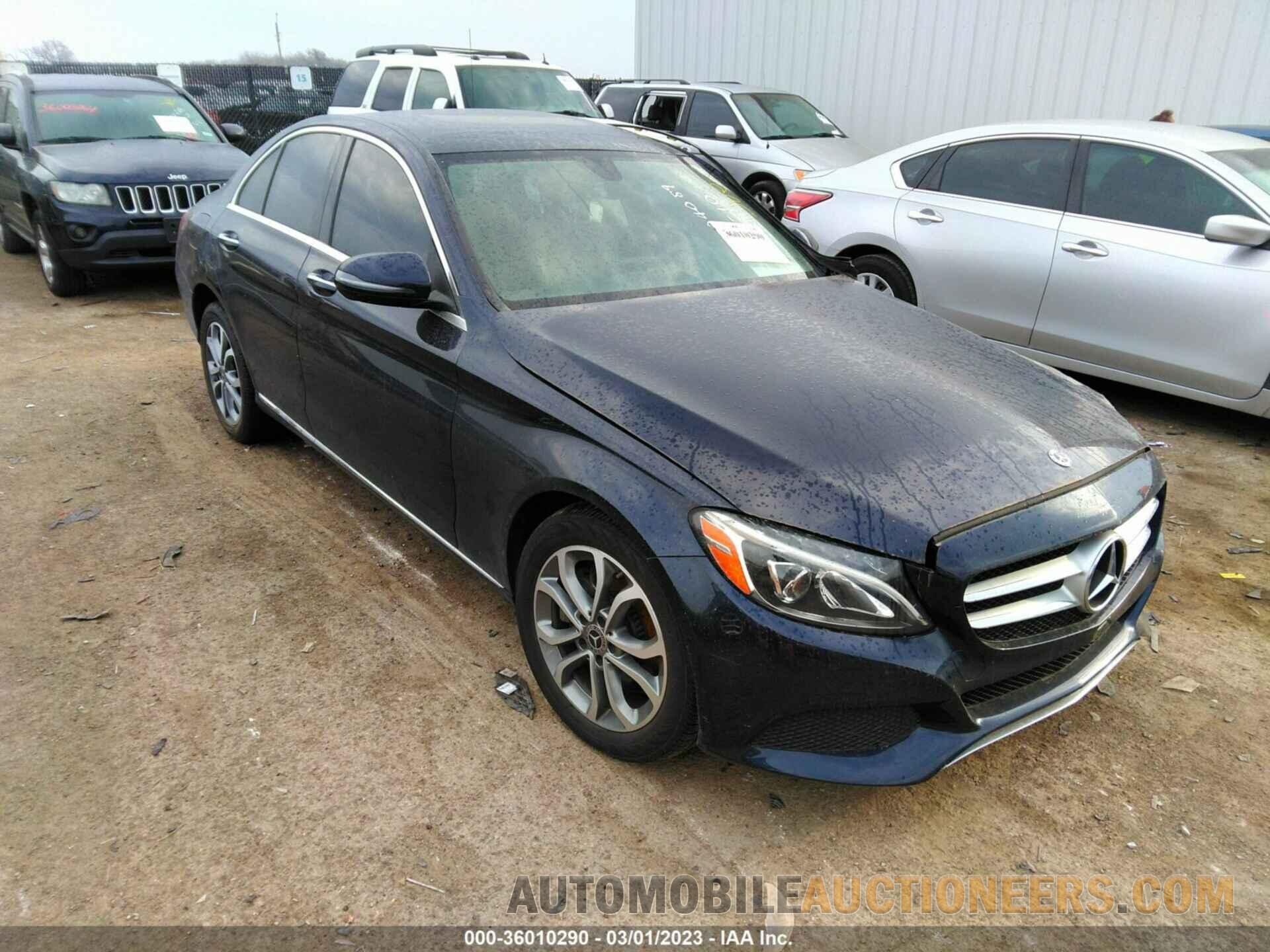 WDDWF4KB8JR316487 MERCEDES-BENZ C-CLASS 2018