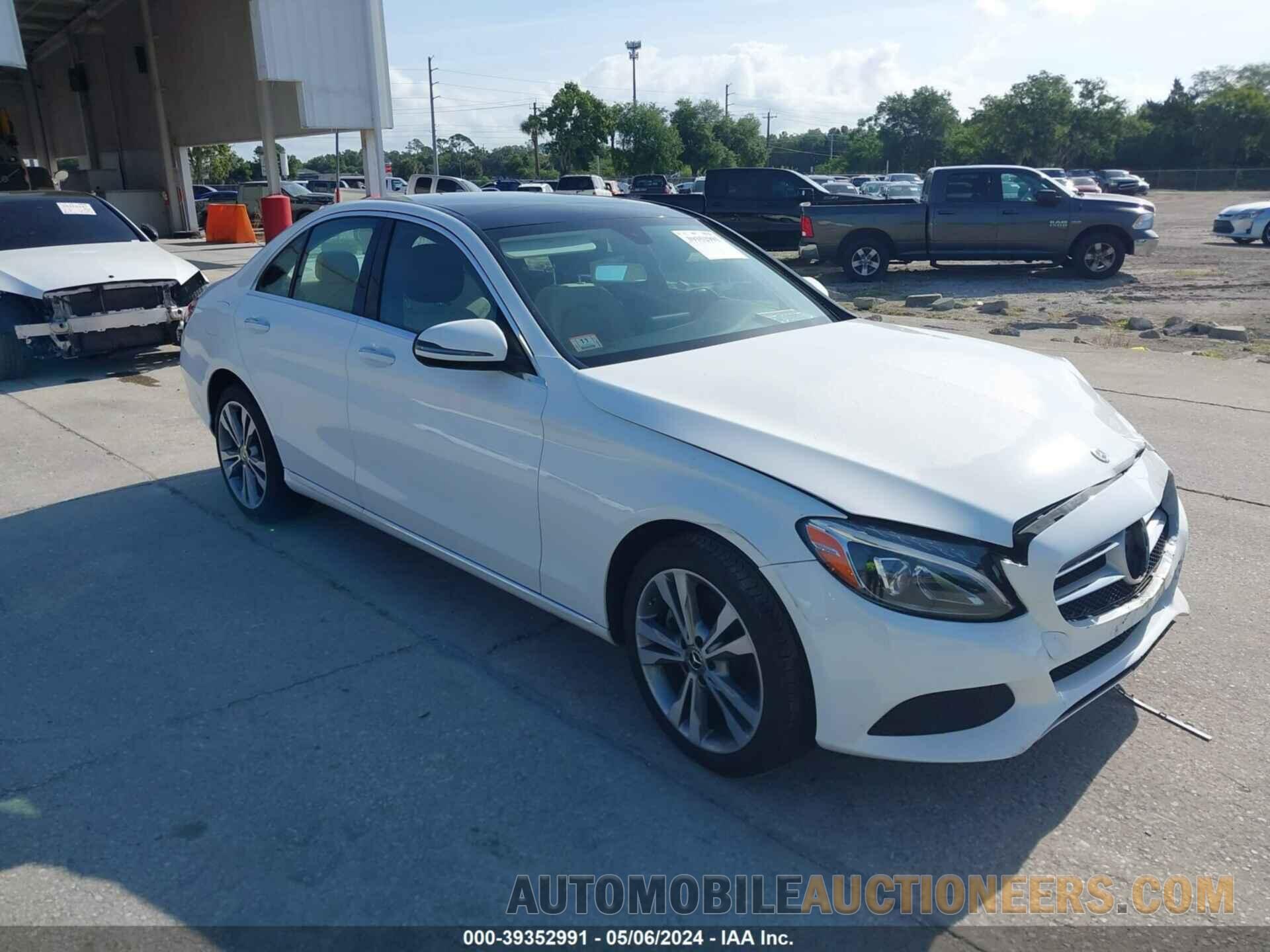 WDDWF4KB8JR316926 MERCEDES-BENZ C 2018