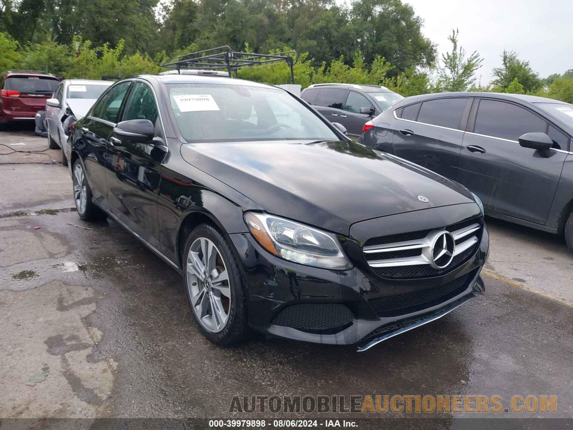 WDDWF4KB8JR390847 MERCEDES-BENZ C 300 2018