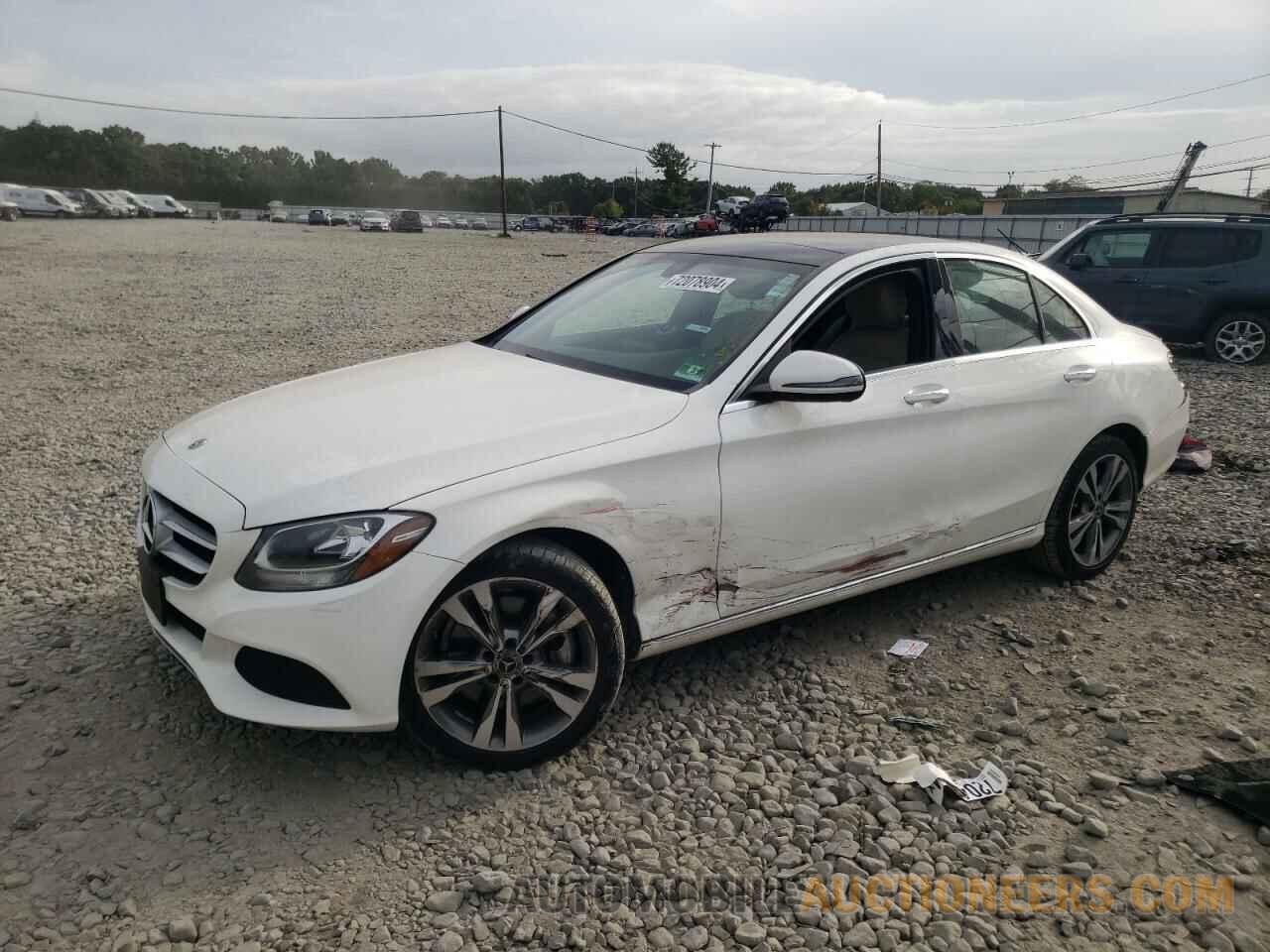 WDDWF4KB8JR392176 MERCEDES-BENZ C-CLASS 2018