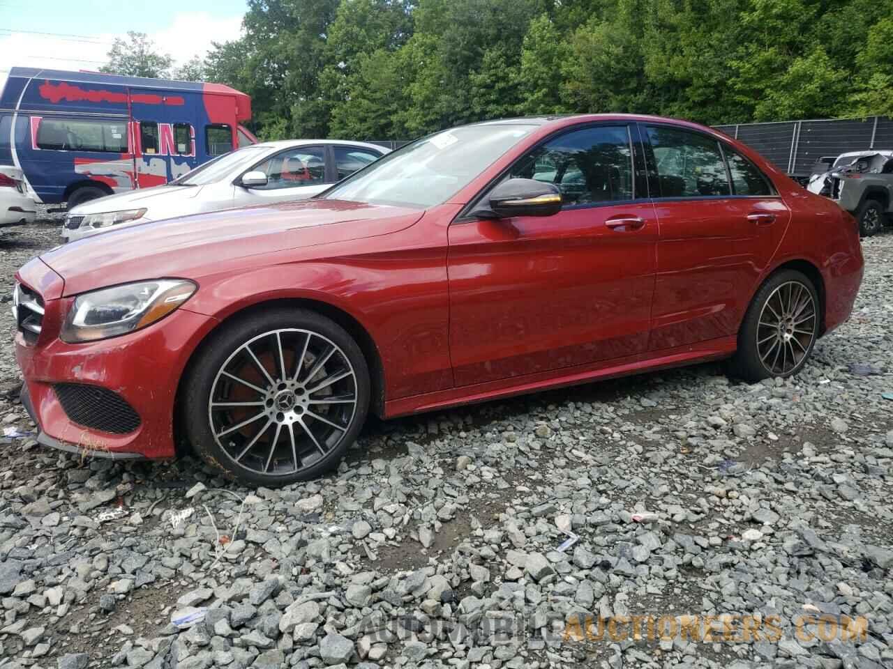 WDDWF4KB8JR397412 MERCEDES-BENZ C-CLASS 2018