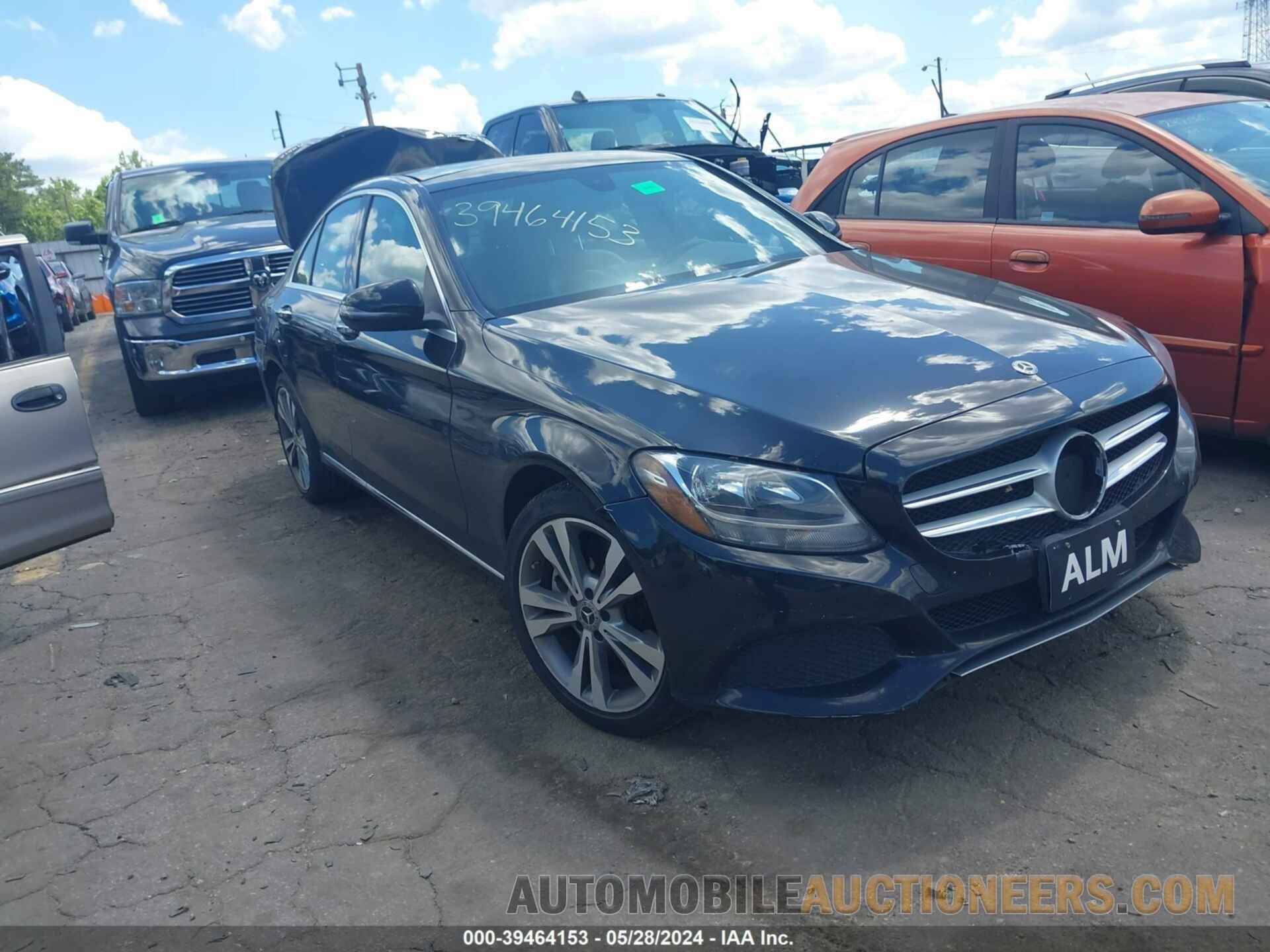 WDDWF4KB8JR400485 MERCEDES-BENZ C 300 2018