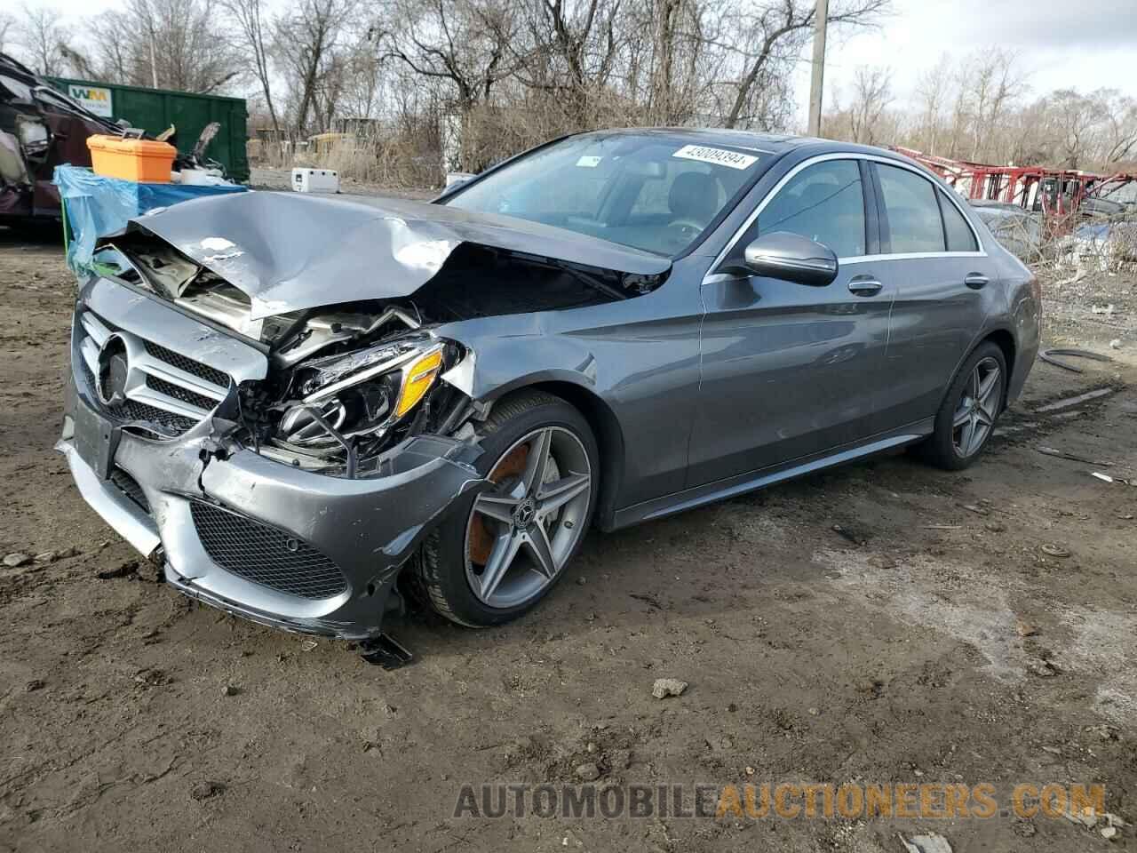 WDDWF4KB8JR401524 MERCEDES-BENZ C-CLASS 2018