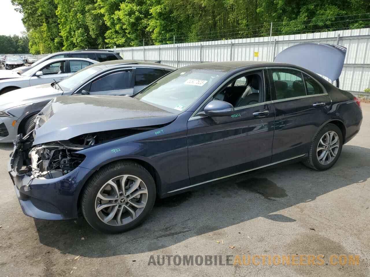 WDDWF4KB8JR404830 MERCEDES-BENZ C-CLASS 2018