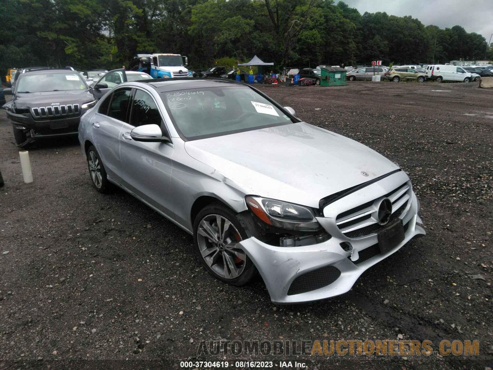 WDDWF4KB8JR412412 MERCEDES-BENZ C-CLASS 2018