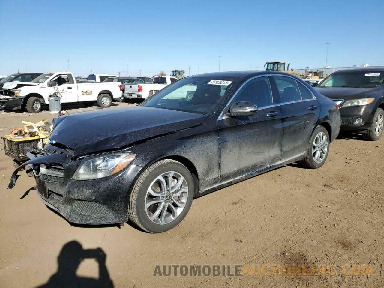 WDDWF4KB8JR417254 MERCEDES-BENZ C-CLASS 2018