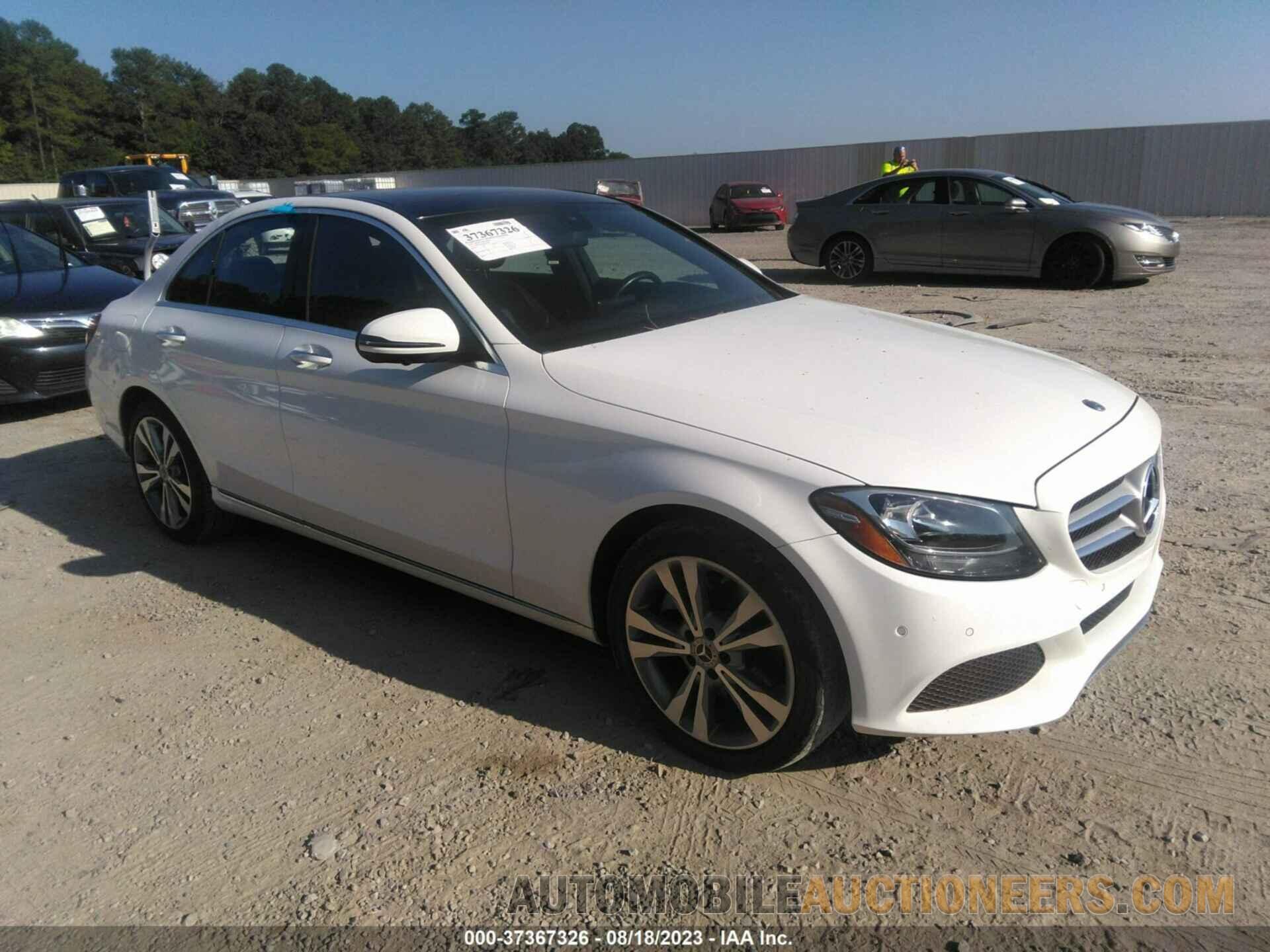 WDDWF4KB8JR420879 MERCEDES-BENZ C 2018