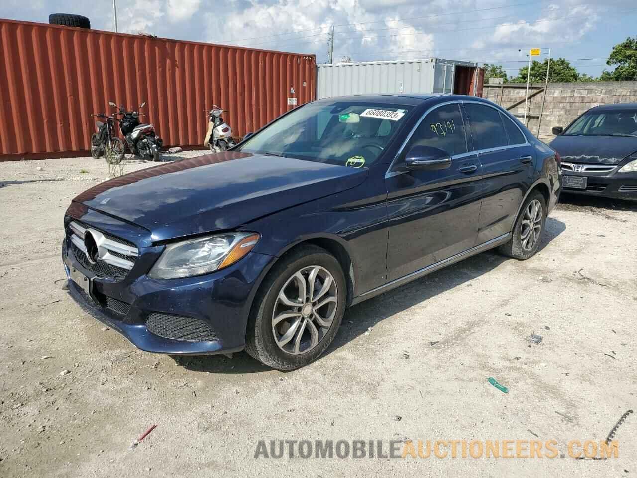 WDDWF4KB9GR126903 MERCEDES-BENZ C-CLASS 2016