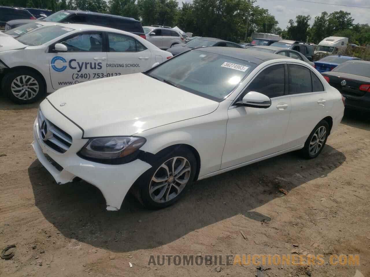 WDDWF4KB9GR140008 MERCEDES-BENZ C-CLASS 2016