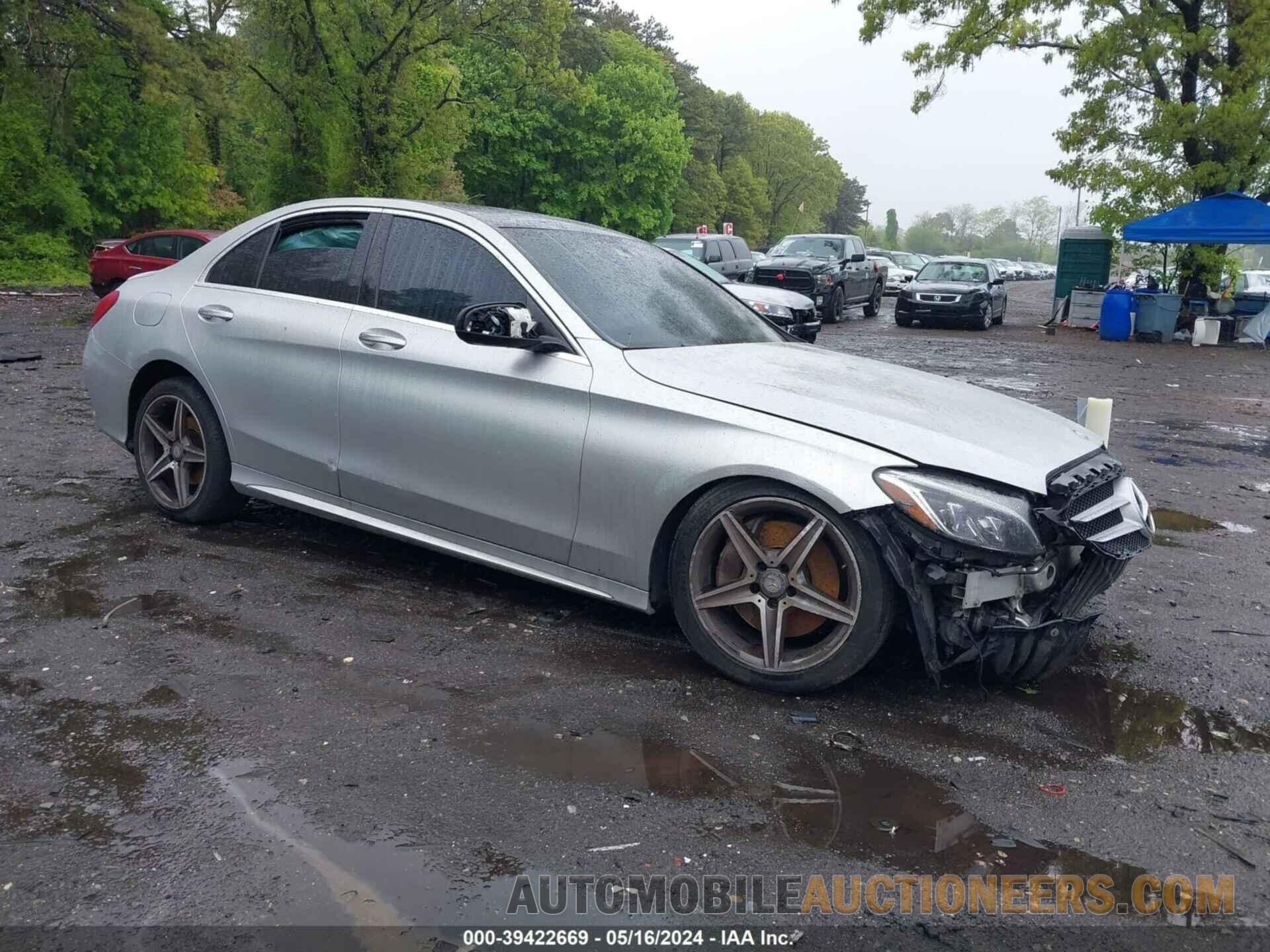 WDDWF4KB9GR161389 MERCEDES-BENZ C 300 2016