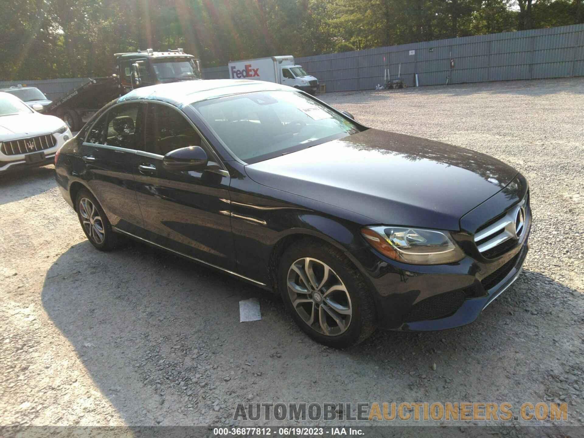 WDDWF4KB9GR172716 MERCEDES-BENZ C-CLASS 2016