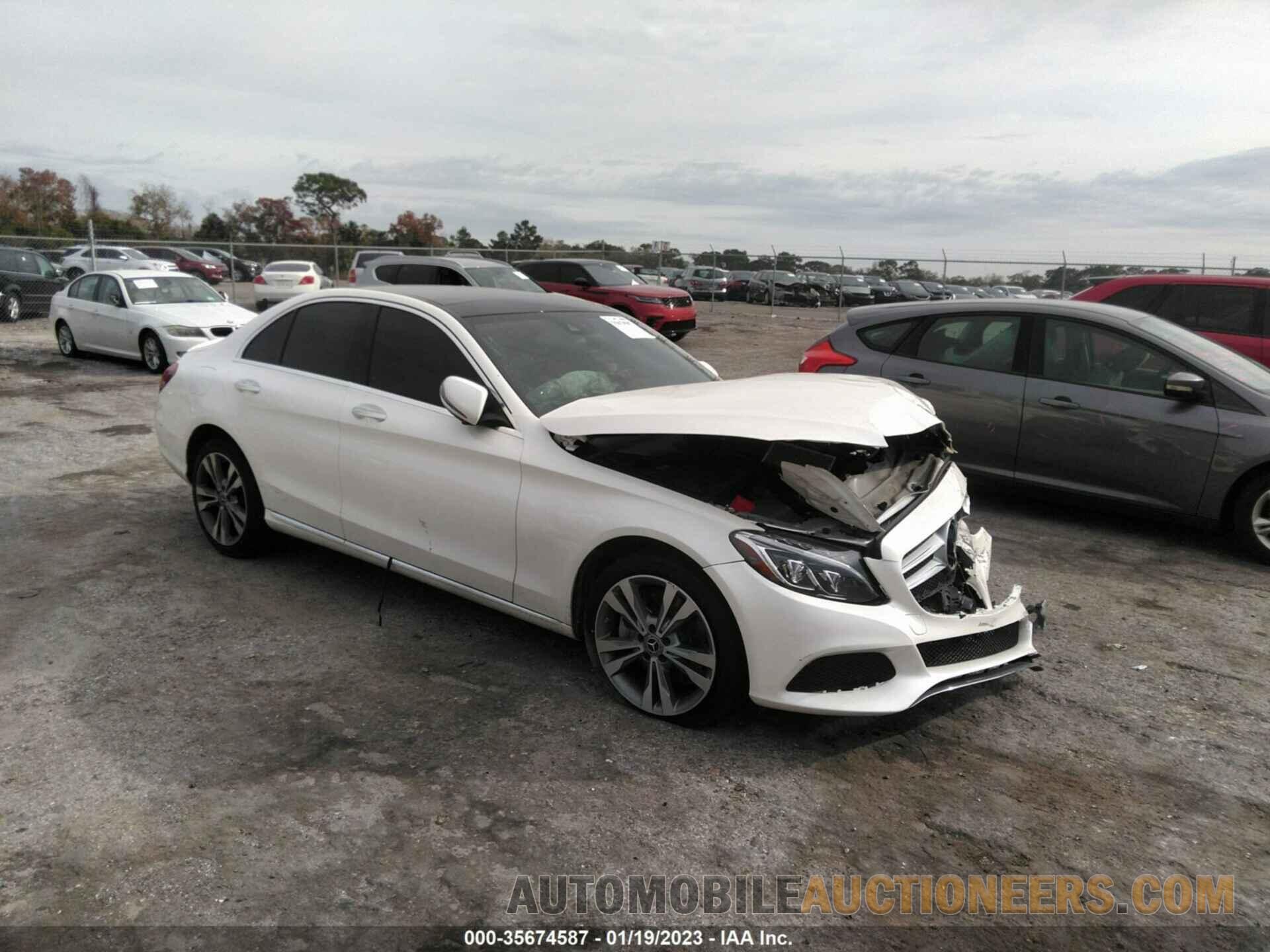 WDDWF4KB9JR350258 MERCEDES-BENZ C-CLASS 2018