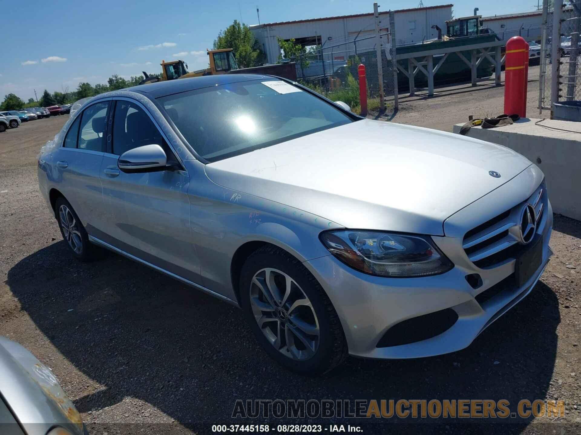 WDDWF4KB9JR378772 MERCEDES-BENZ C 2018