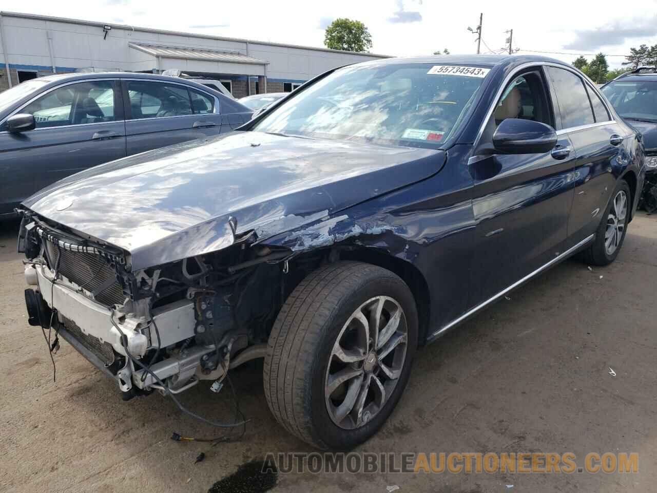 WDDWF4KBXGR126974 MERCEDES-BENZ C-CLASS 2016