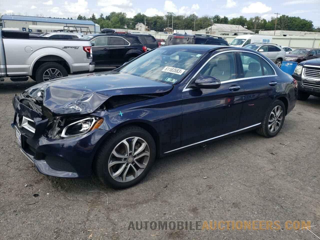 WDDWF4KBXGR135464 MERCEDES-BENZ C-CLASS 2016