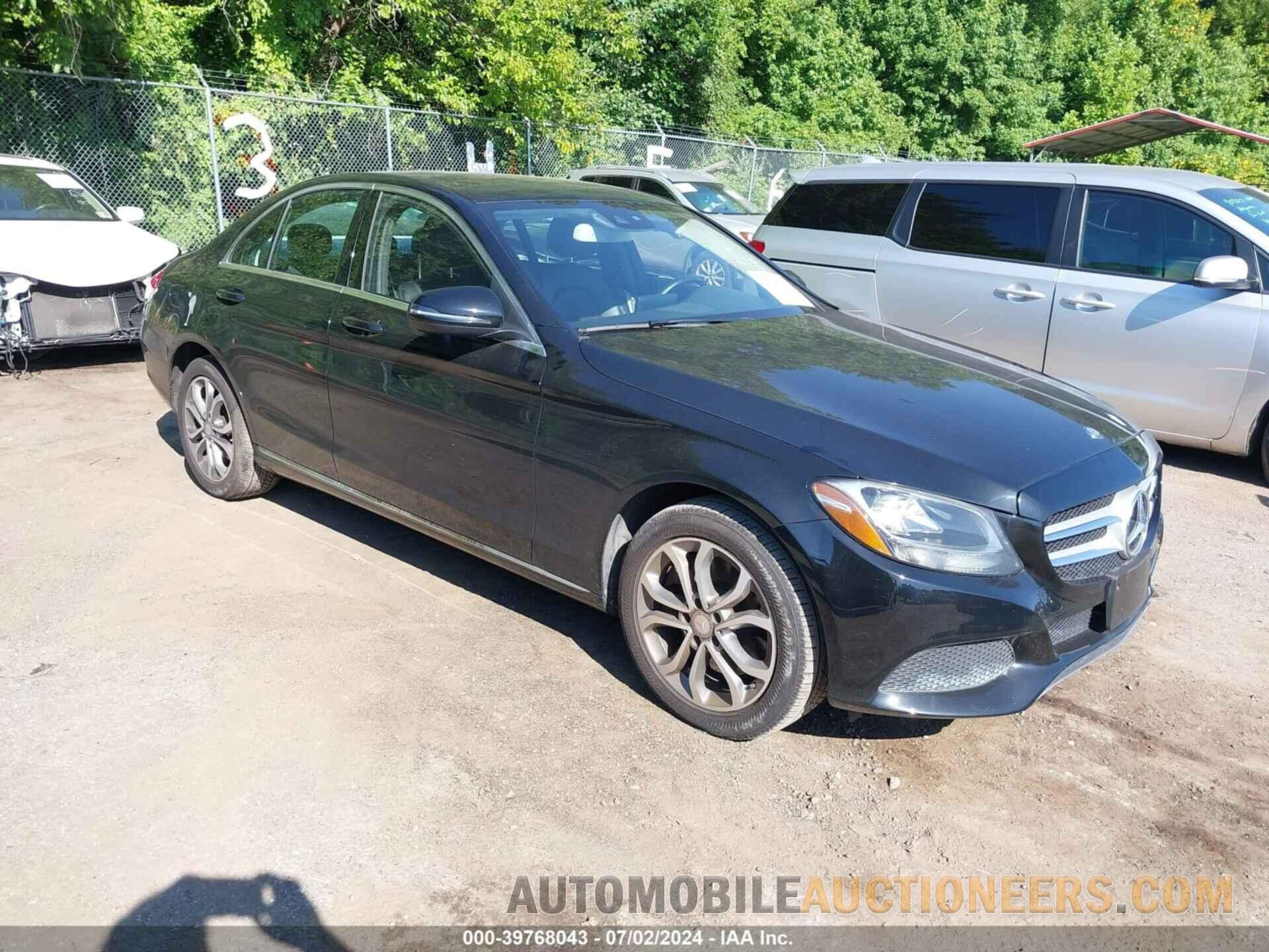 WDDWF4KBXGR137568 MERCEDES-BENZ C 2016