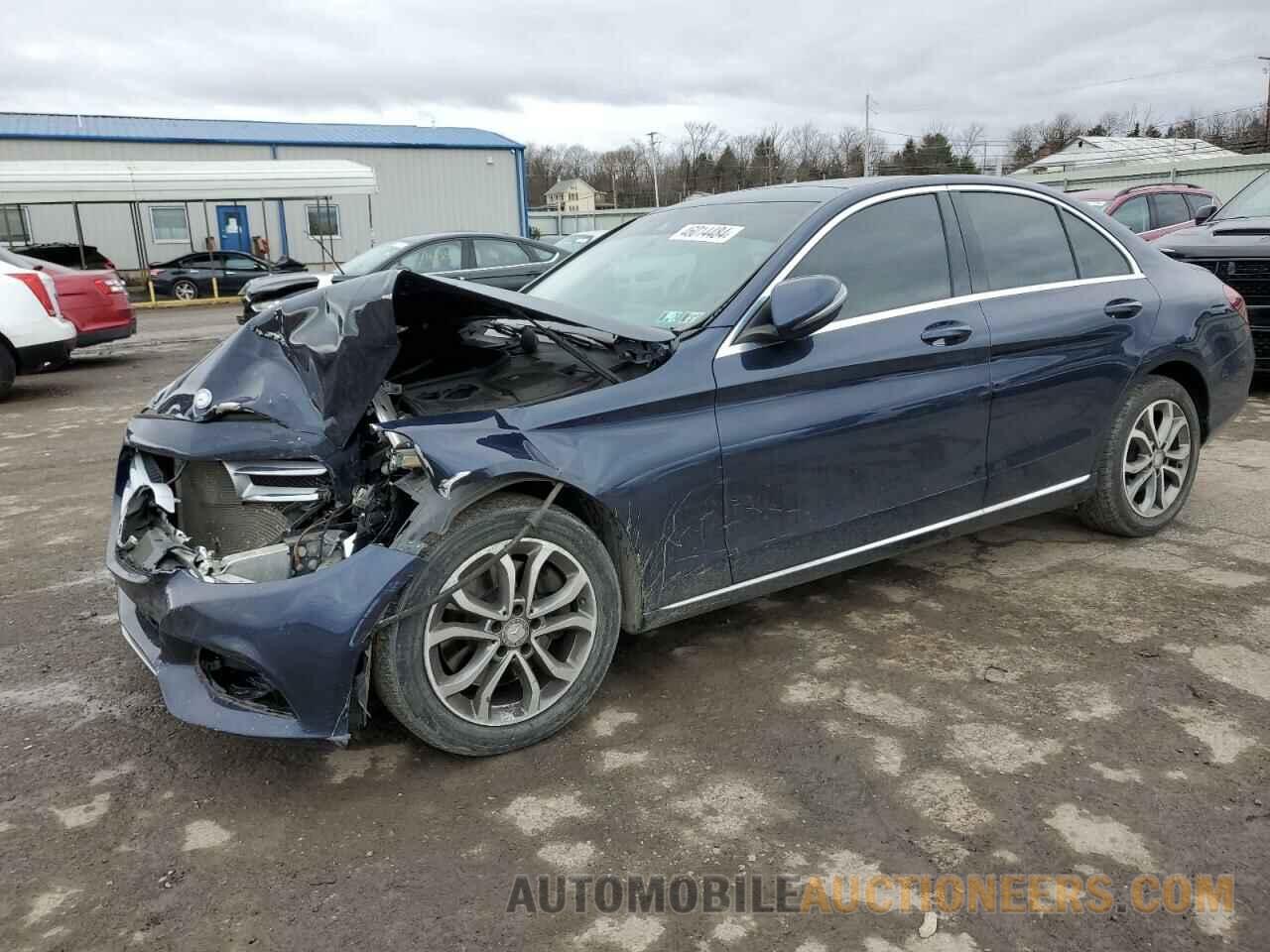 WDDWF4KBXGR147825 MERCEDES-BENZ C-CLASS 2016