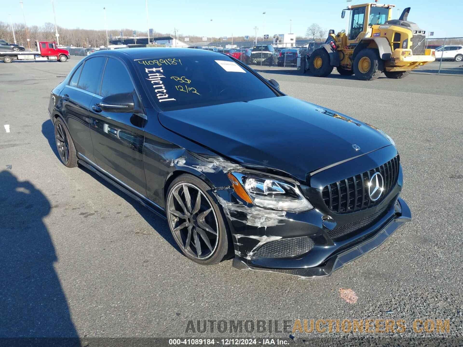 WDDWF4KBXJR314935 MERCEDES-BENZ C 300 2018