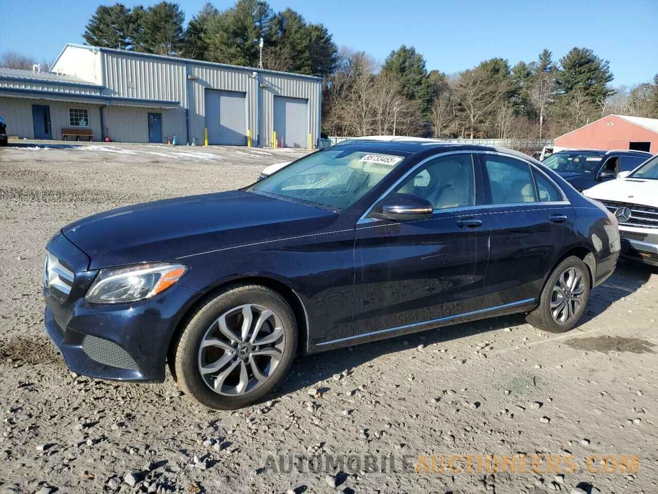 WDDWF4KBXJR315812 MERCEDES-BENZ C-CLASS 2018