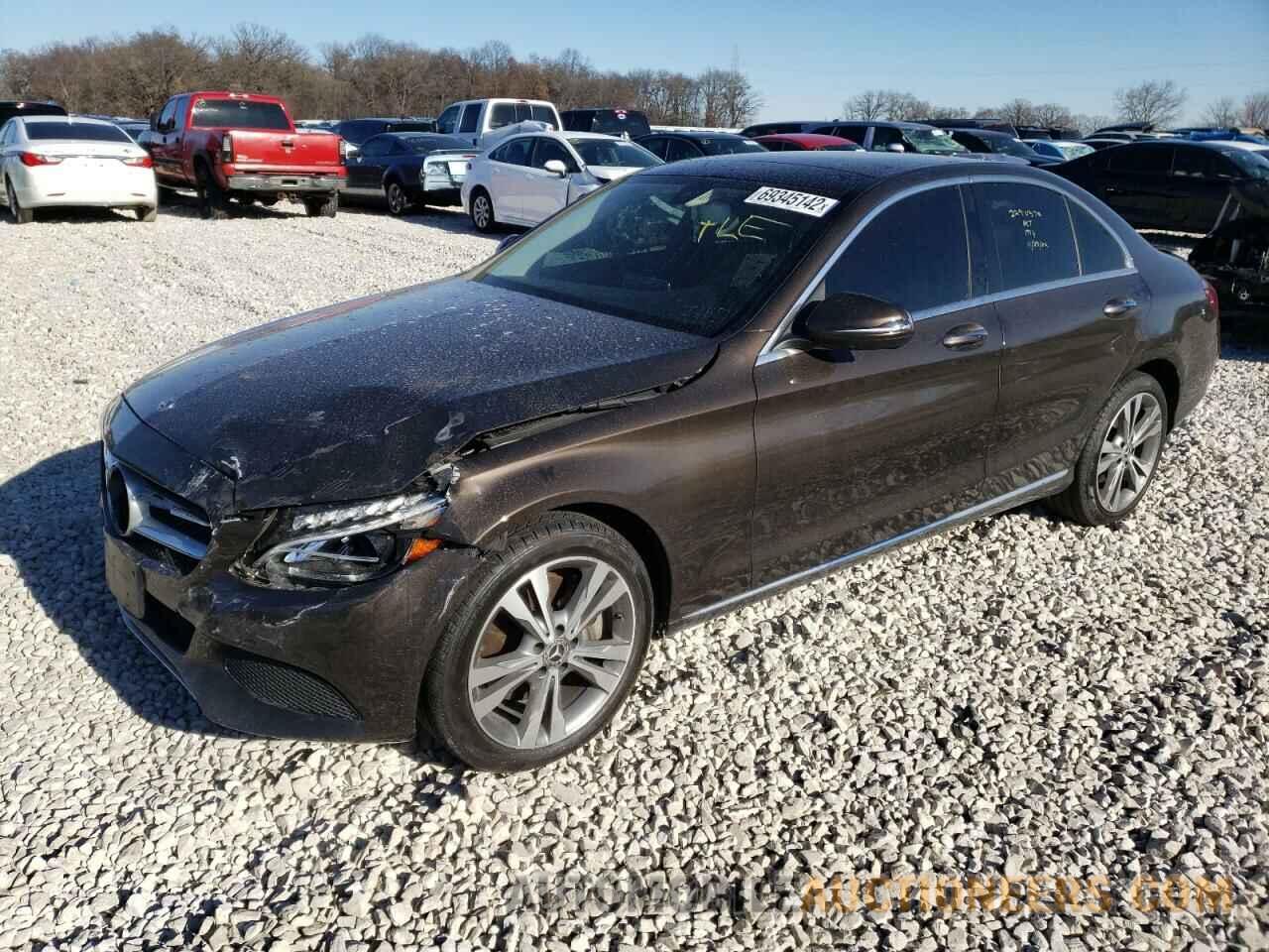 WDDWF4KBXJR320136 MERCEDES-BENZ C-CLASS 2018