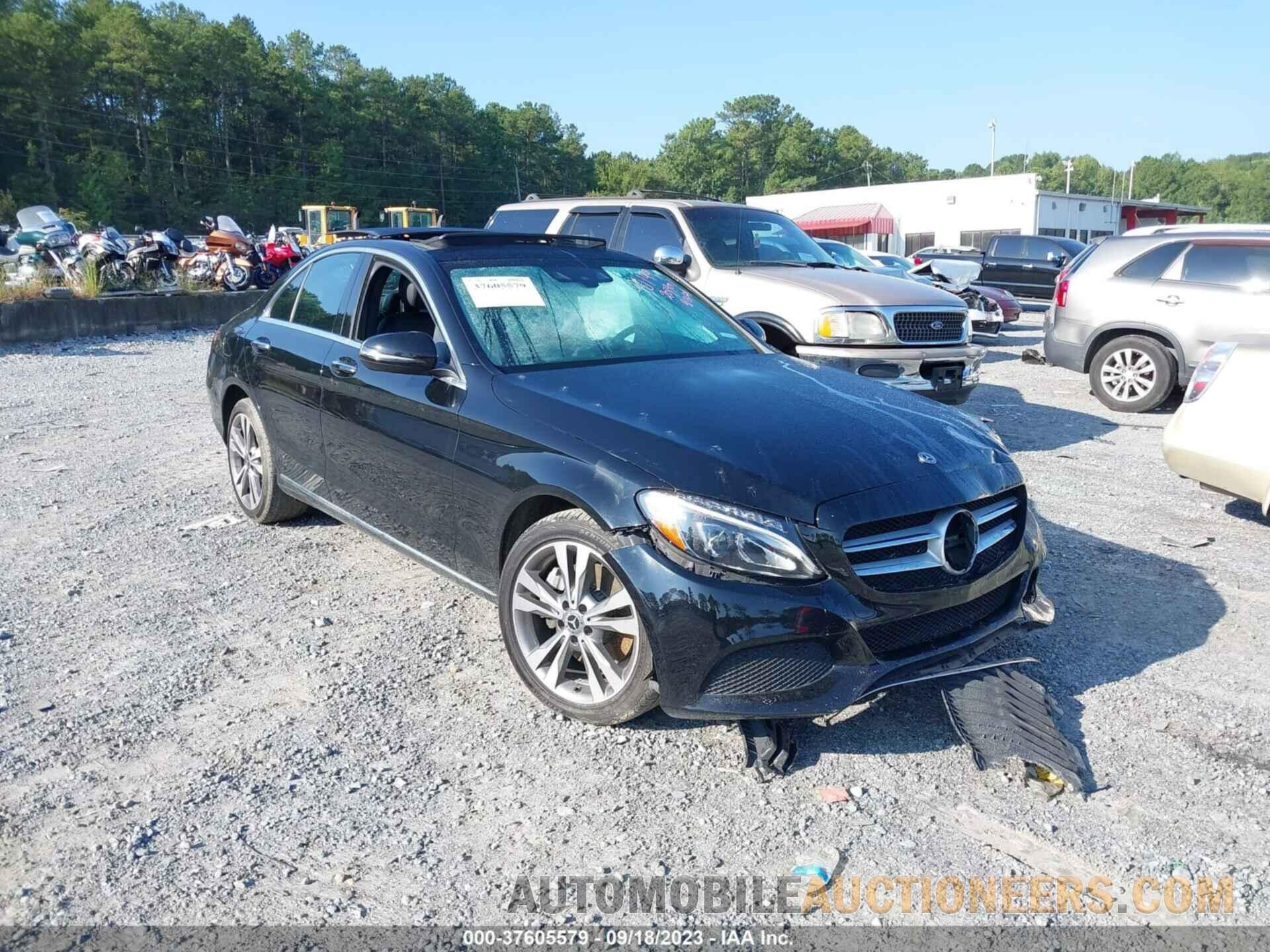 WDDWF4KBXJR390199 MERCEDES-BENZ C-CLASS 2018