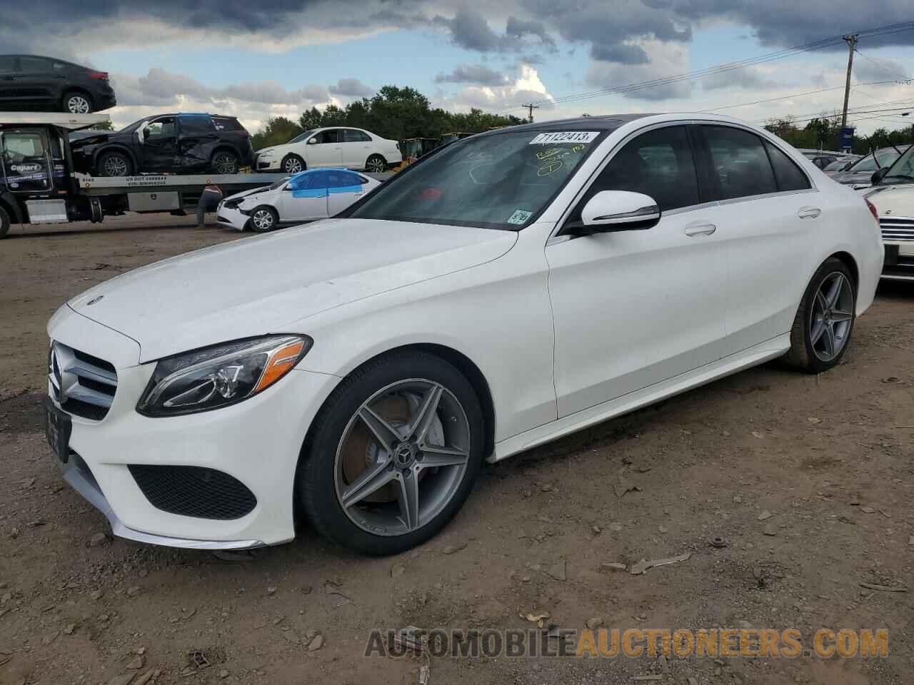 WDDWF4KBXJR396228 MERCEDES-BENZ C-CLASS 2018