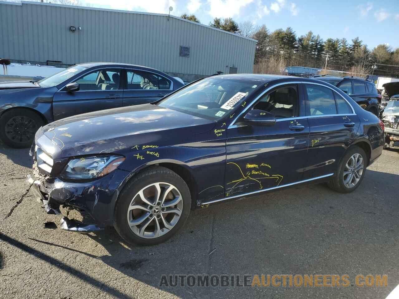 WDDWF4KBXJR400066 MERCEDES-BENZ C-CLASS 2018