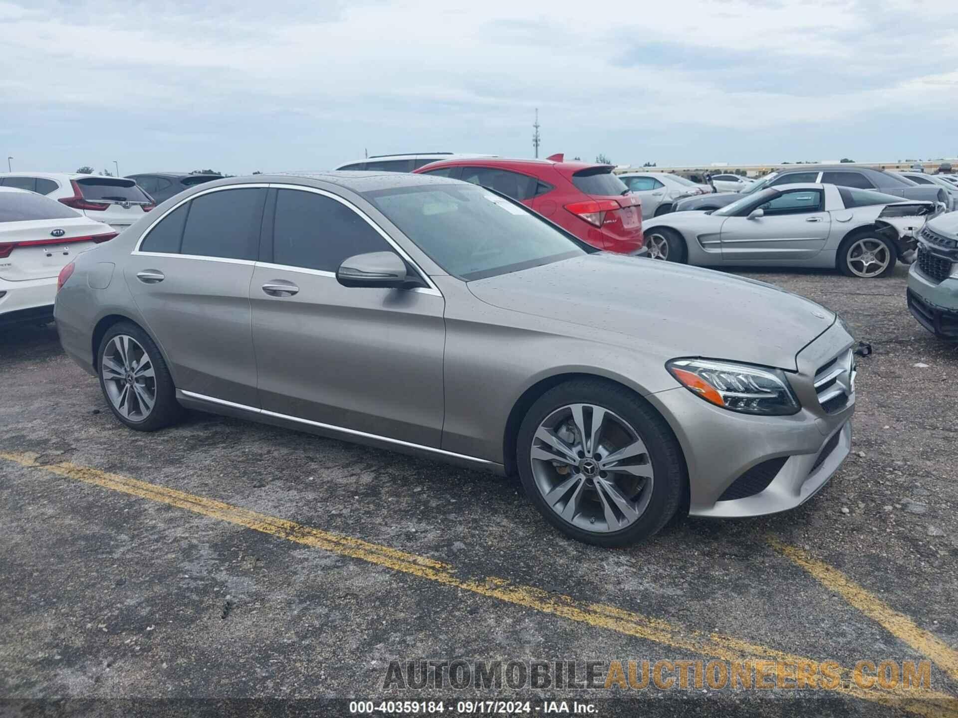 WDDWF8DB1KR481772 MERCEDES-BENZ C 300 2019