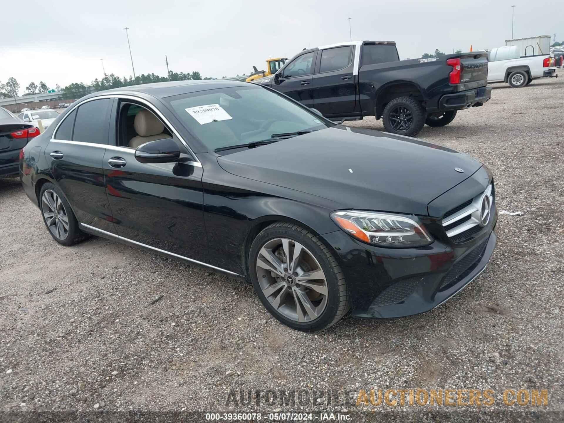 WDDWF8DB1KR483408 MERCEDES-BENZ C 300 2019