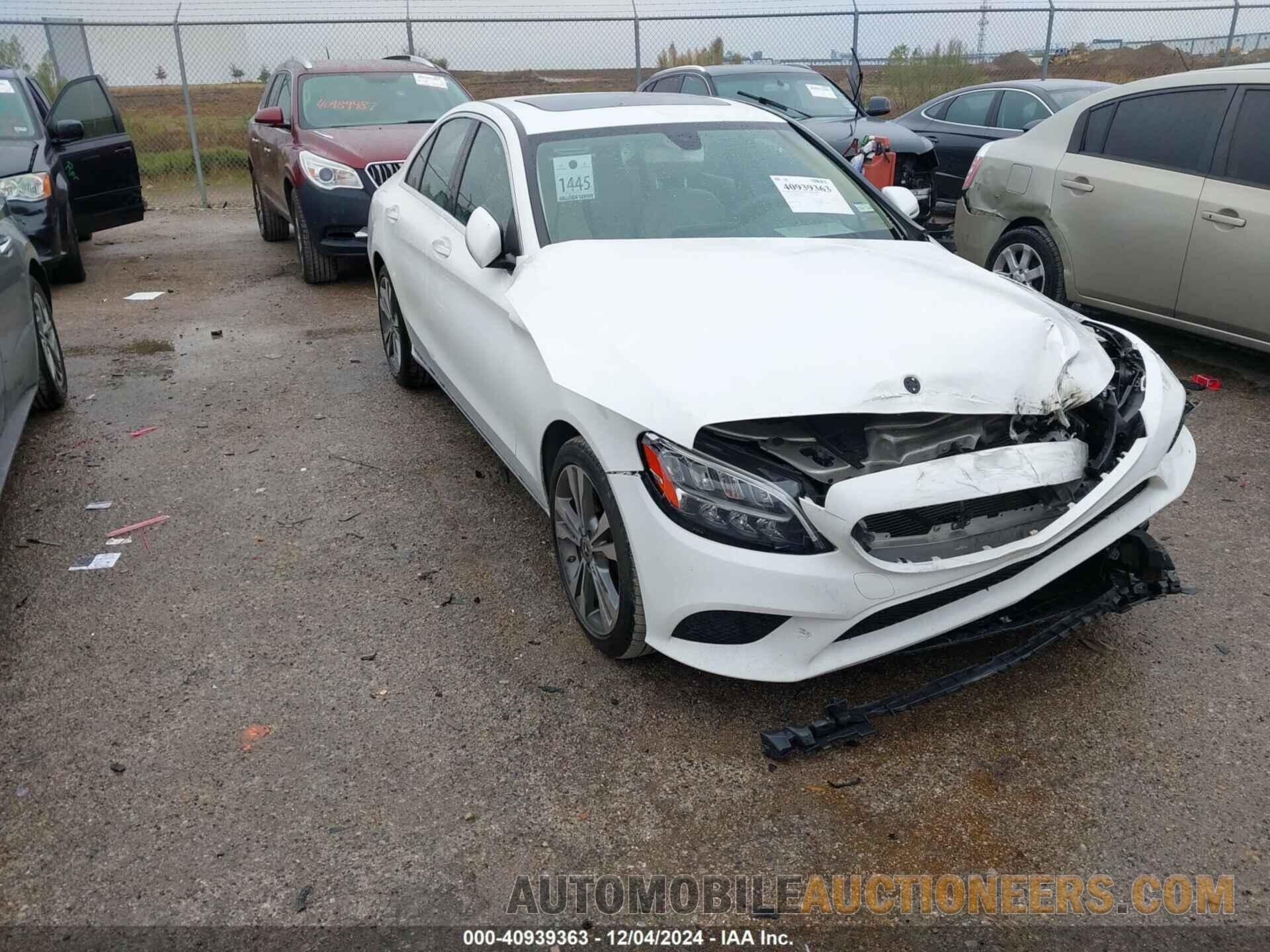 WDDWF8DB1KR484185 MERCEDES-BENZ C 300 2019