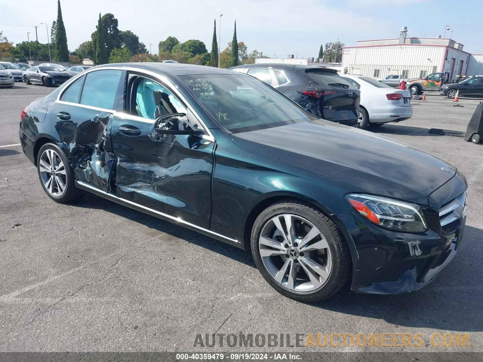 WDDWF8DB1KR515614 MERCEDES-BENZ C 300 2019