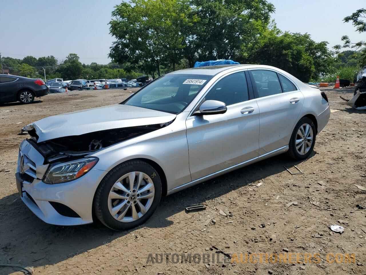 WDDWF8DB4KR516238 MERCEDES-BENZ C-CLASS 2019