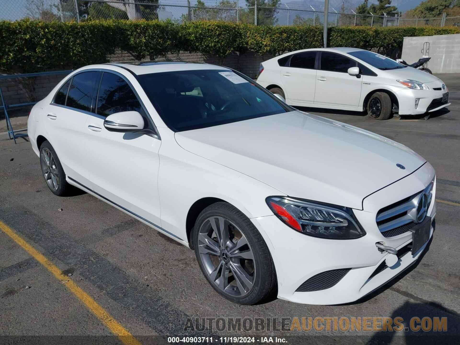 WDDWF8DB7KR482361 MERCEDES-BENZ C 2019