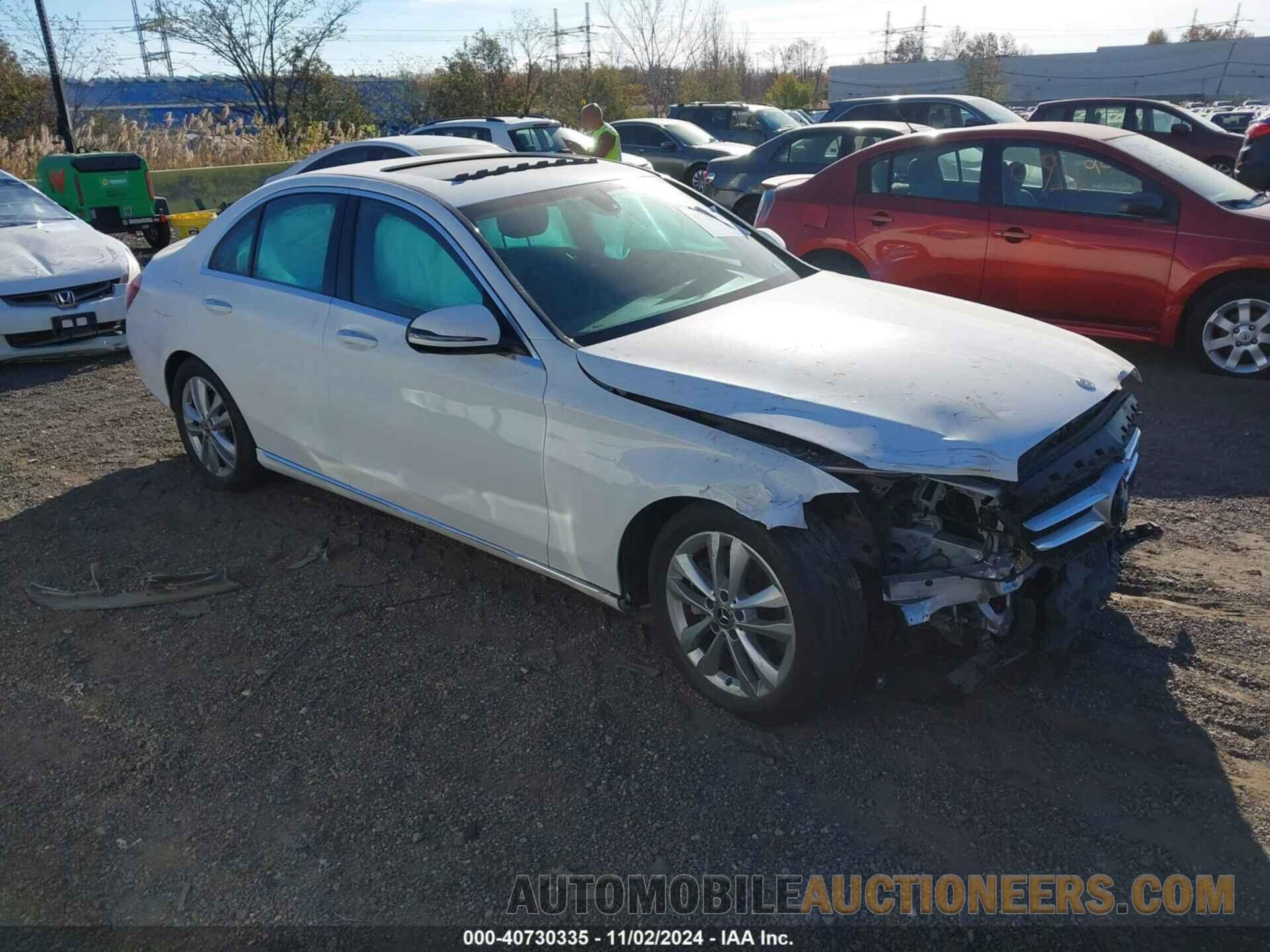 WDDWF8EB4LR527191 MERCEDES-BENZ C 300 2020