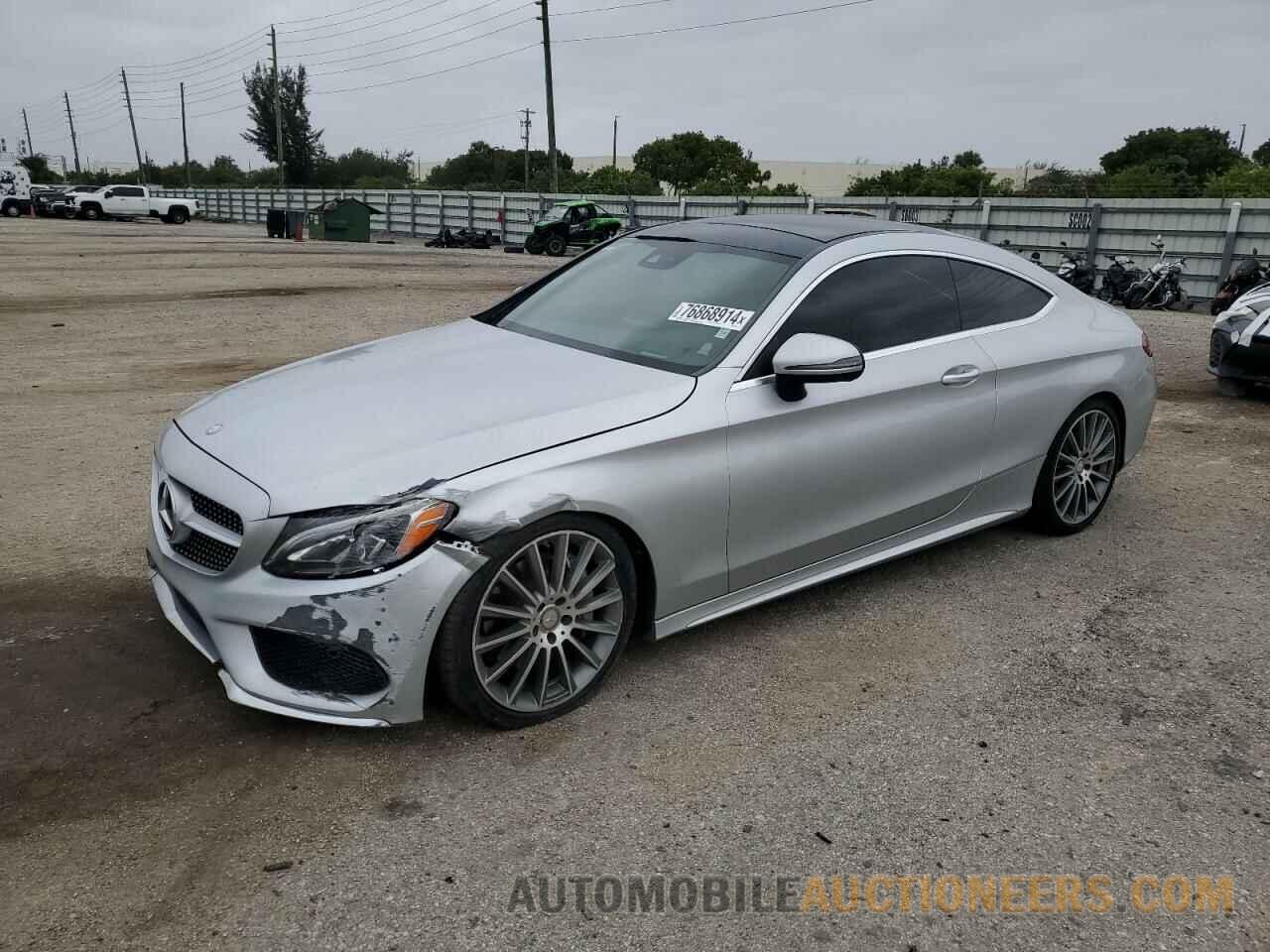 WDDWJ4JB7HF346267 MERCEDES-BENZ C-CLASS 2017