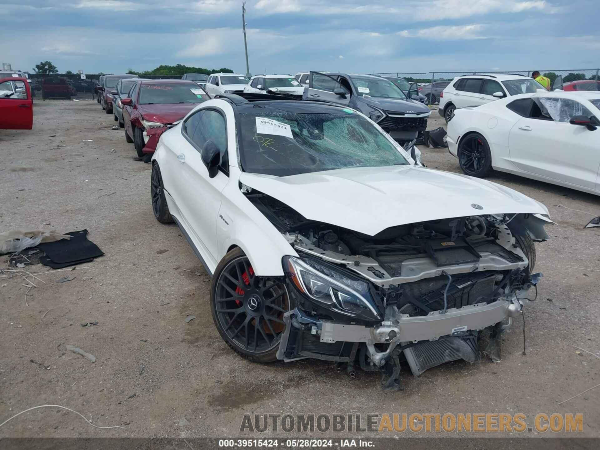 WDDWJ8HB1JF678434 MERCEDES-BENZ AMG C 63 2018