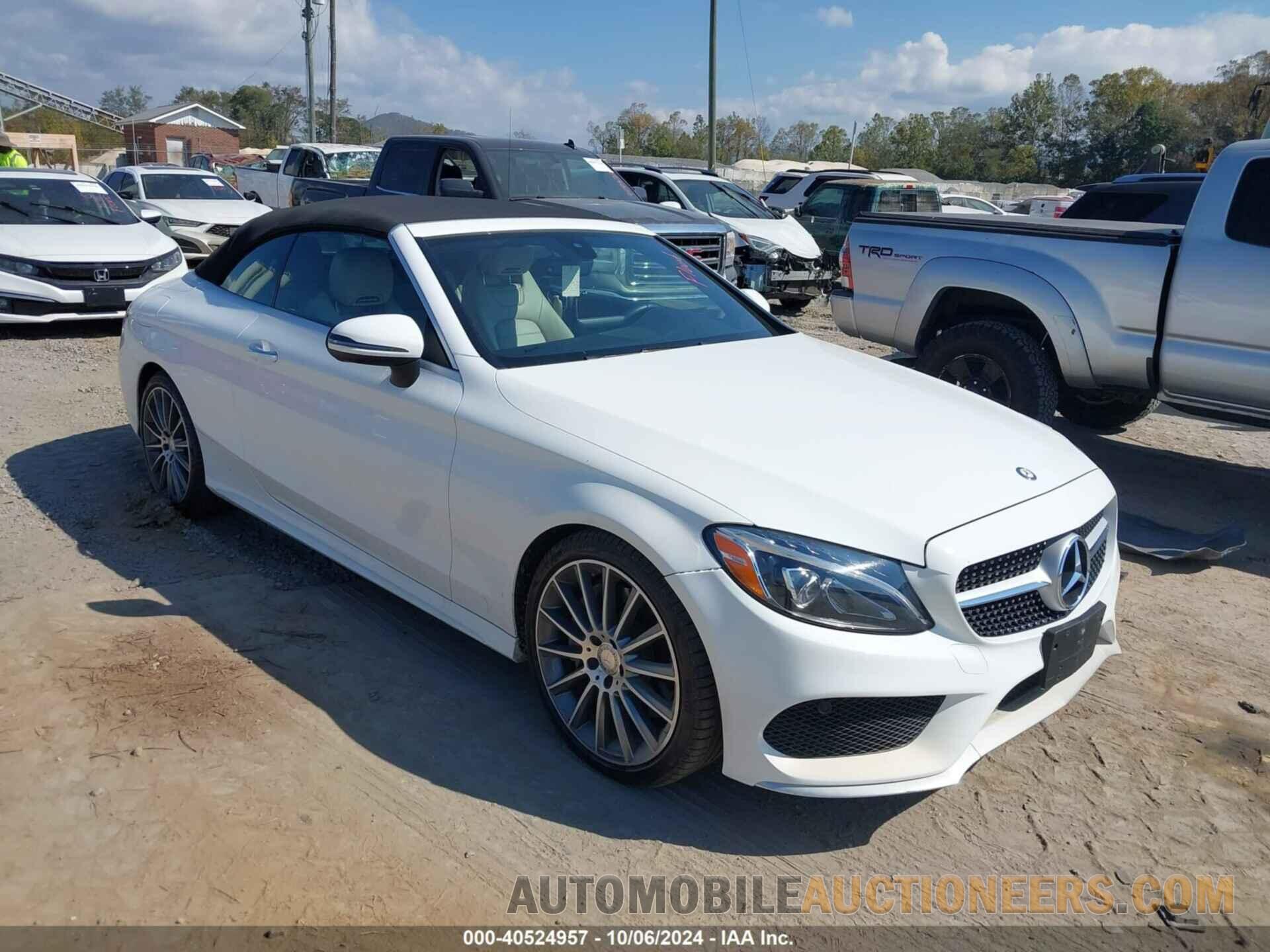 WDDWK4JB1HF492645 MERCEDES-BENZ C 300 2017